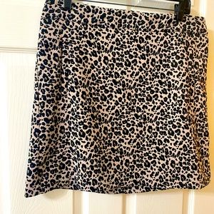 Animal Print Skirt